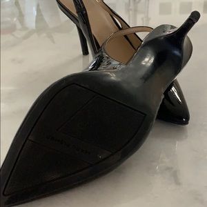 Marc Fisher Shoes - Black patent leather sling back Marc Fisher Shoes - Black patent leather sling back